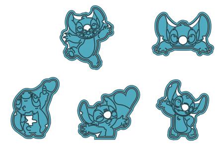 Cookie cutters -stitch-