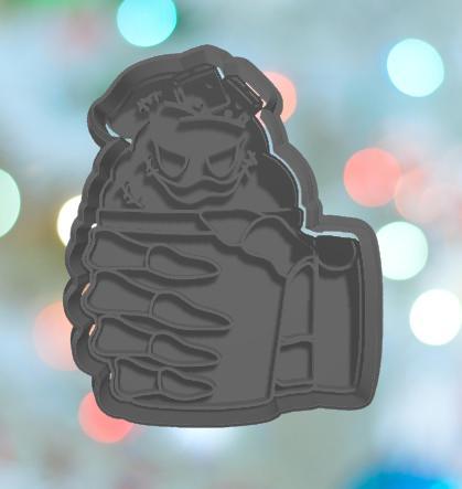 The Nightmare Before Christmas Oggie Boogie Frapp Cookie Cutter