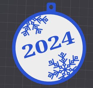 2024 Christmas Ornament