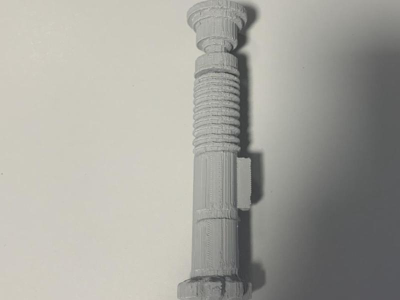 luke skywalkers lightsaber