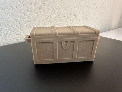 big lego minecraft chest