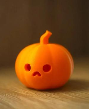 Cute Simple Halloween Pumpkin that doesn't need supports
