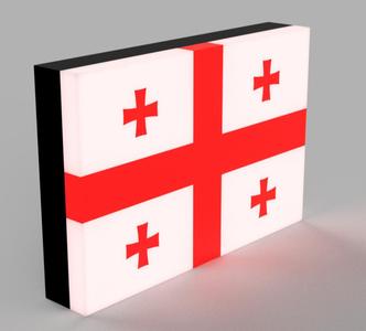 World Flags - Georgia LED Lamp