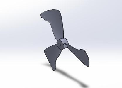 Fan D70 3 blades