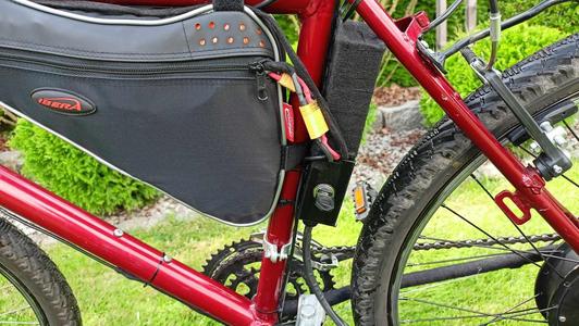 Electronics box for wires of motor controller and key switch