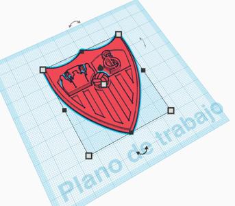 Escudo Del Sevilla fc.