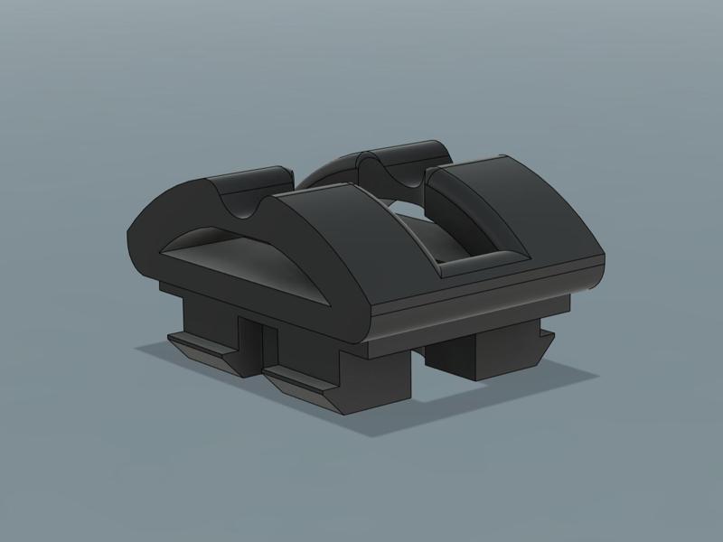 E28, E24, & E23 headlight trim twist lock clip