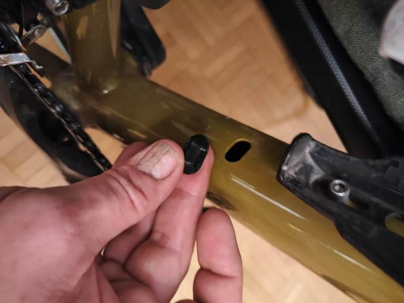 Cannondale Topstone frame hole cover cap