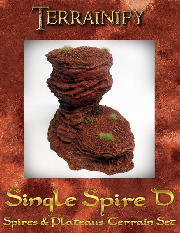 Single Spire D: Spires and Plateaus Terrain Set