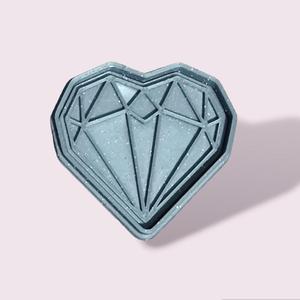 CUTTER + DIAMOND HEART CUTTER + STAMP / DIAMOND HEART CUTTER + STAMP
