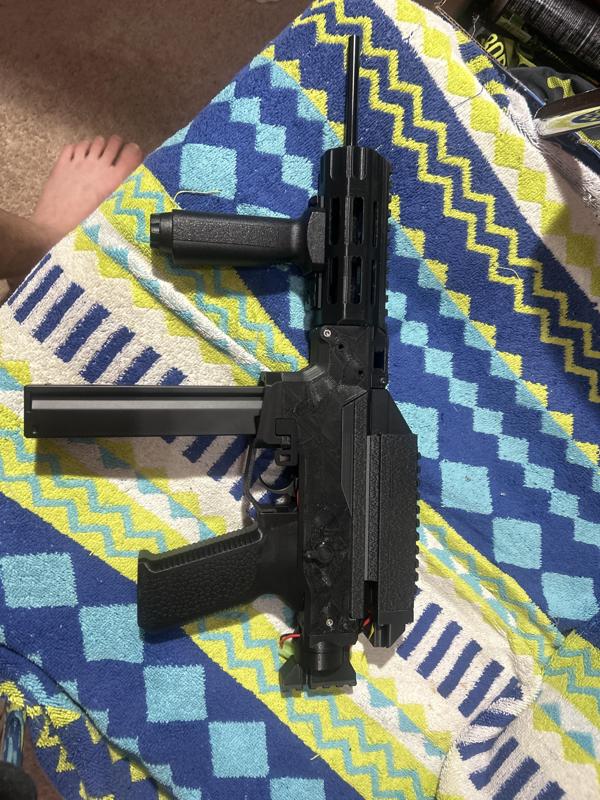 Airsoft Battery box and Mosquito v2 Battery box (picatinny)