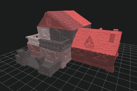 Large medieval house