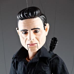 Johny Cash marionette head
