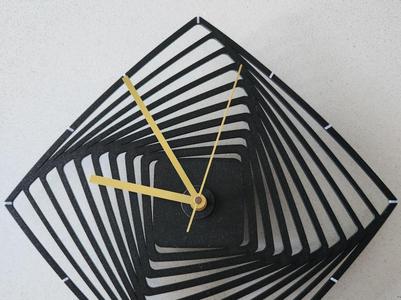 Clock twisted squares