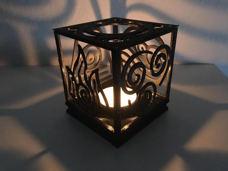 Tealight Holder - Avatar - Elements
