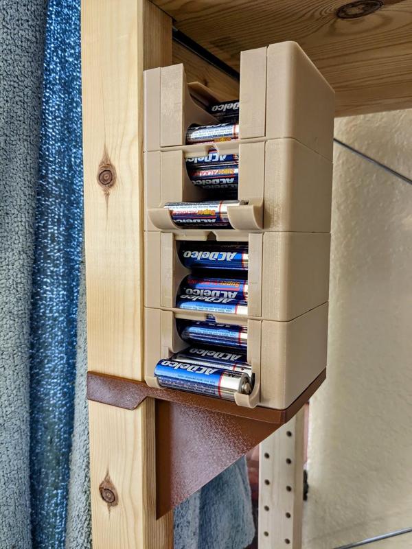 Ikea Ivar Vertical Post Gridfinity 2x2