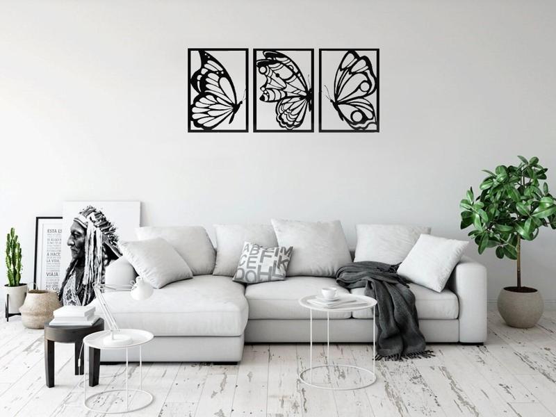 Butterfly wall art - LASERCUT and 3D printer ready