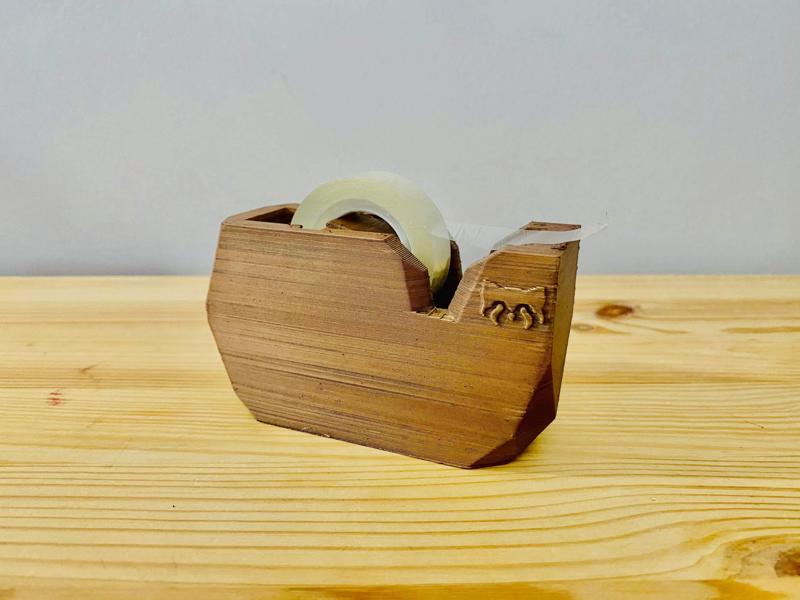 Wooden Tape Dispenser