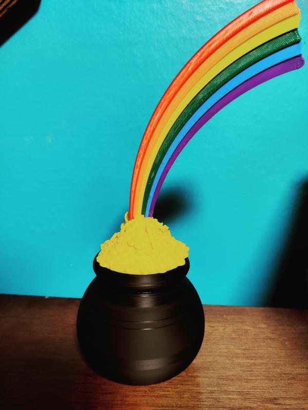 Pot of Gold and Rainbow