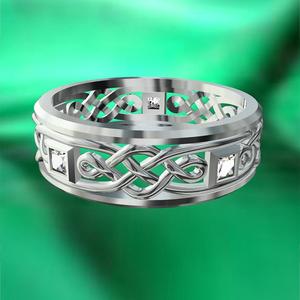 Wedding ring 3D file for production