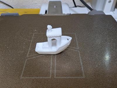 Print Profile eSUN A1 Mini PETG+HS Benchy