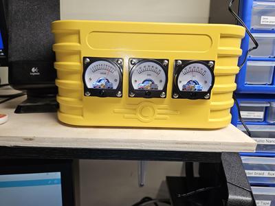 Meter Clock, Fallout inspired