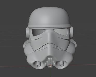 Empire stormtrooper helmet