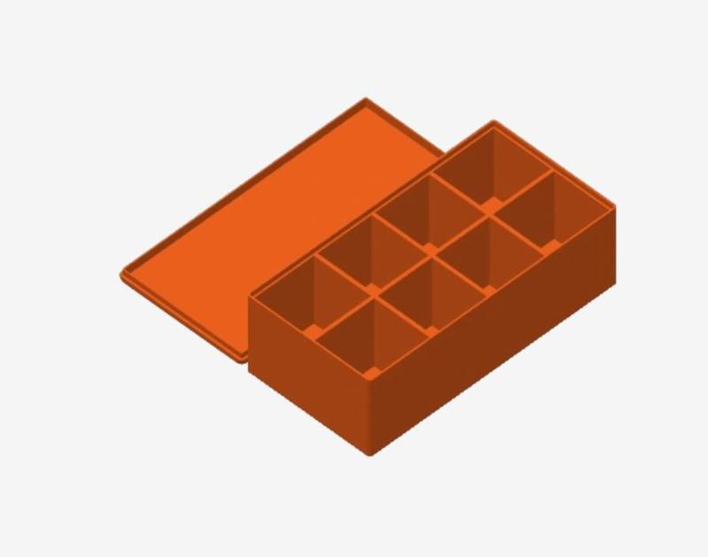 Part-Box Nozzle-Box with Lid