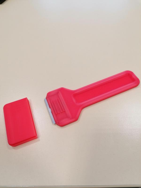 Škrabka na sklokeramiku