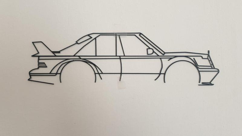mercedes amg hammer wall art