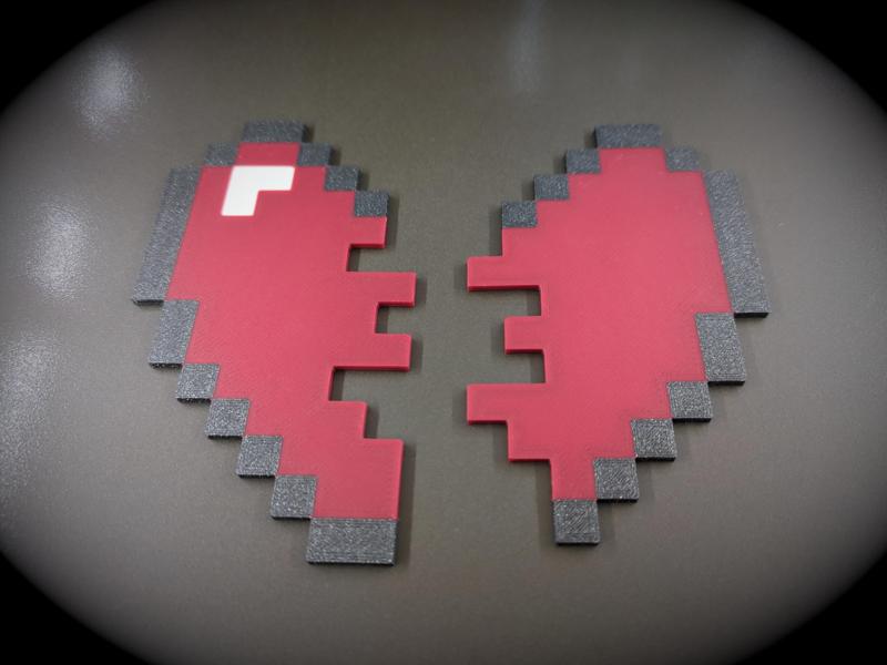 8-bit Heart Pieces