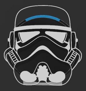 Suporte Alexa Echo Pop Stormtrooper Star Wars