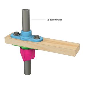 Collet Clamp for Steel Pipe