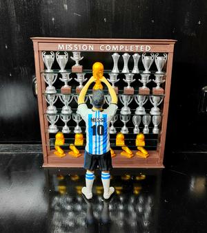 MESSI AND TROPHIES STL