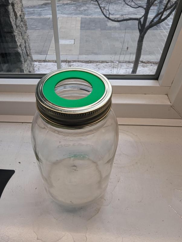 Aerogarden Seed Pod Mason Jar Adapter Ring
