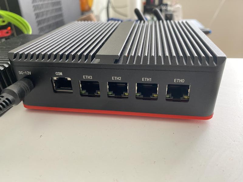 Topton router/firewall custom bottom cover