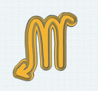 Zodiac: Scorpio Icon Cookie Cutter