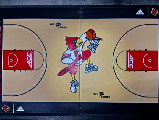 Louisville Cardinals - Denny Crum Court