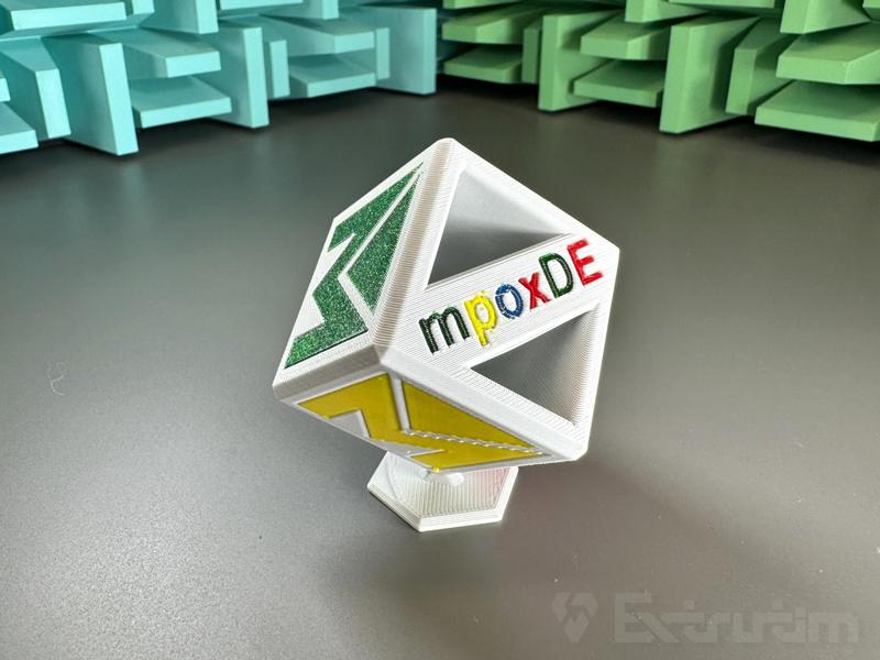 Mpox Multicolor Test Cube | mpoxDE Multi Color