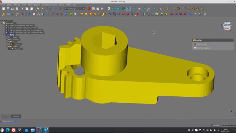 C4 Picasso heating air conditioning shutter gear