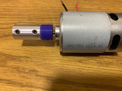 HRS-550 High Torque DC Motor to 5mm Shaft