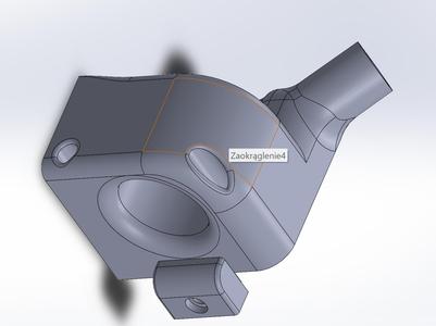 spool holder with handle hole  a1 mini bambulab