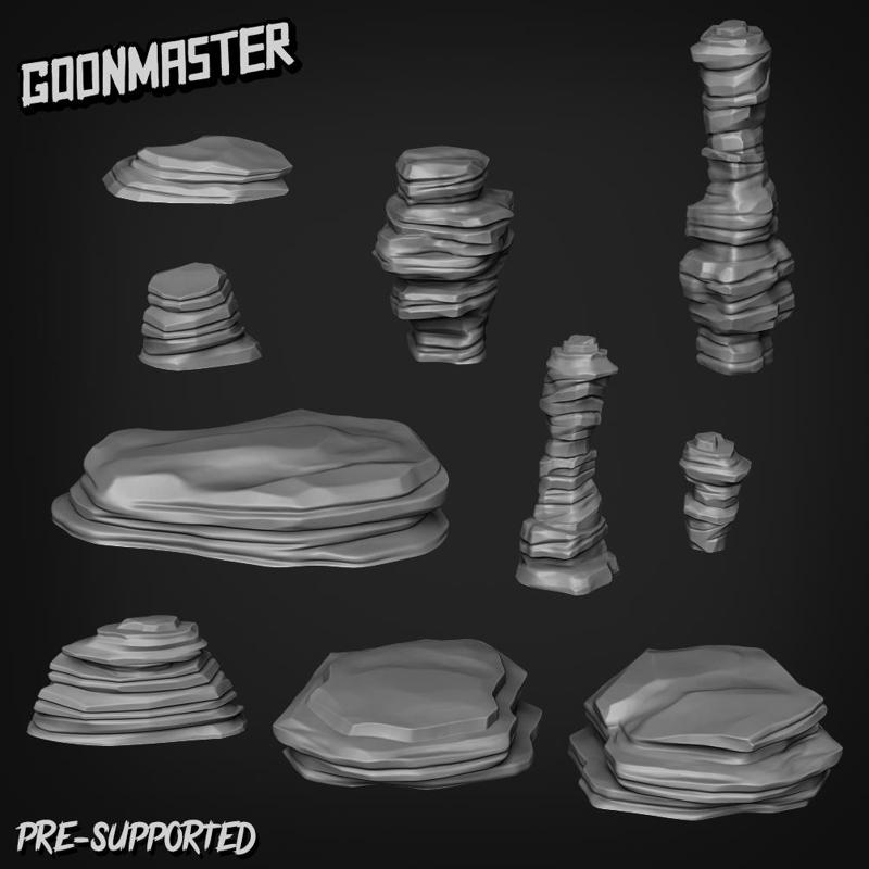 Basing Bits 43 - Desert Rocks