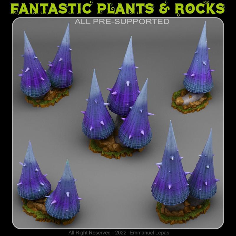 DANGEROUS PURPLE MUSHROOMS