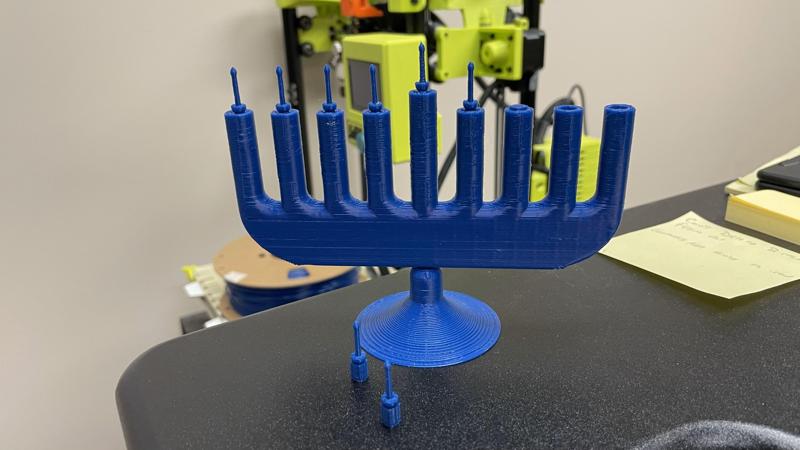 Menorah for the office