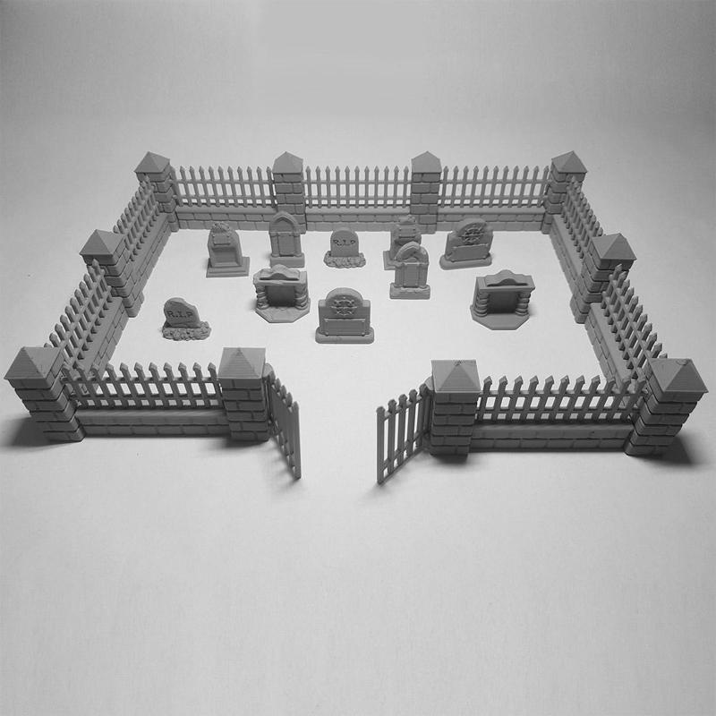 Modular Cemetery Set
