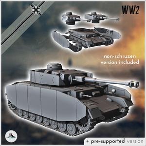 Panzer IV Ausf. H - Germany Eastern Western Front Normandy Stalingrad Berlin Bulge WWII