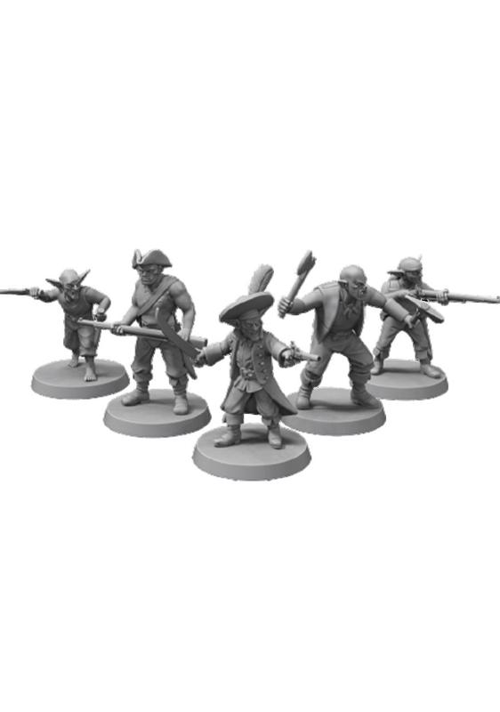 Pirate Crew - ORCS - Presupported