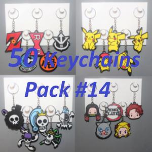 50 Keychains Manga Anime #14