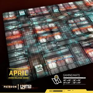 Prison - multi-format gaming mat